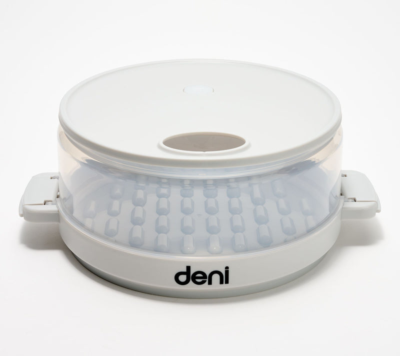 Deni Microwave Potato Baker & Steamer w/ Vented Lid — View 12