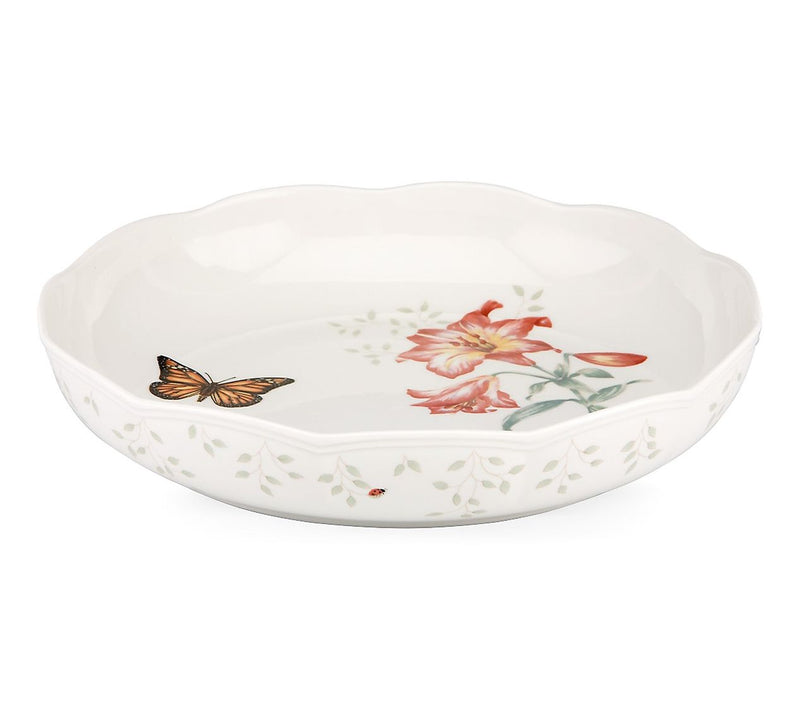 Lenox Butterfly Meadow Low Serving Bowl — View 3