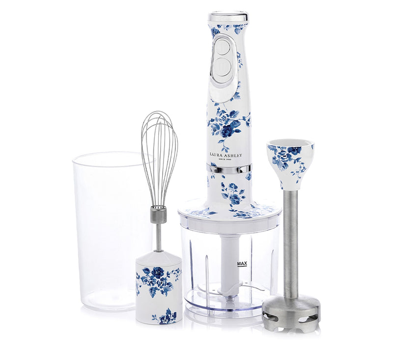 Laura Ashley 4-in-1 Immersion Hand Blender & Attachments — View 2