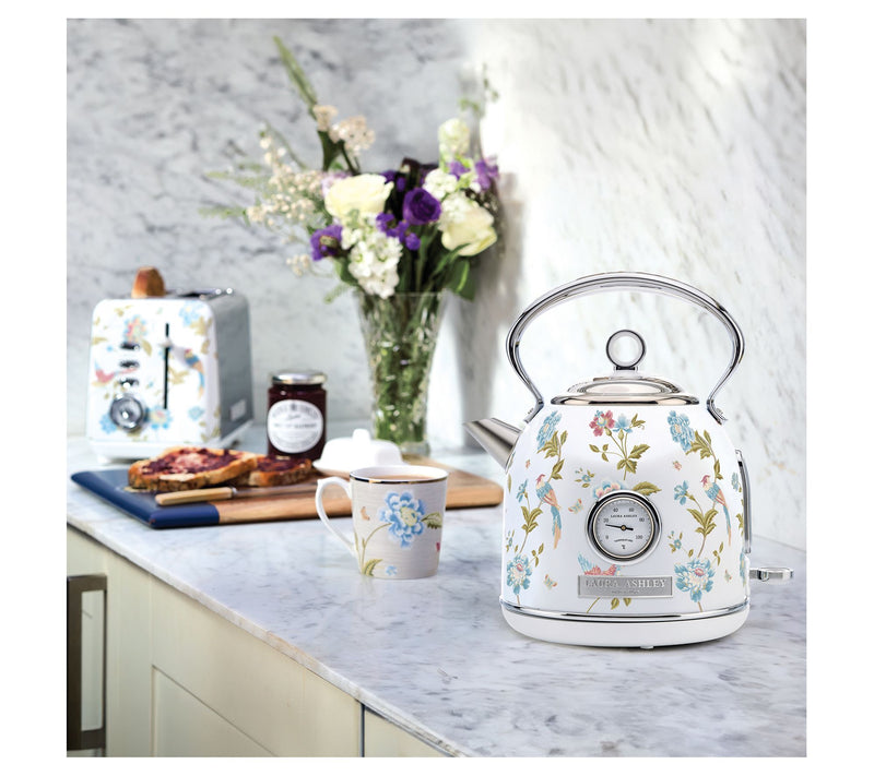 Laura Ashley 1.7 Liter Dome Electric Kettle with Visual Thermometer — View 10