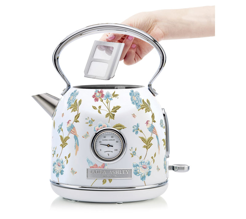 Laura Ashley 1.7 Liter Dome Electric Kettle with Visual Thermometer — View 11