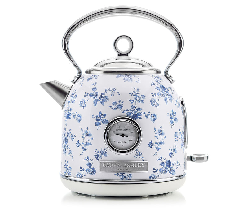 Laura Ashley 1.7 Liter Dome Electric Kettle with Visual Thermometer — View 2