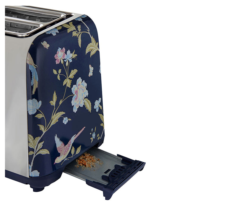 Laura Ashley 2-Slice Wide Slot Toaster with Warming Rack — View 12
