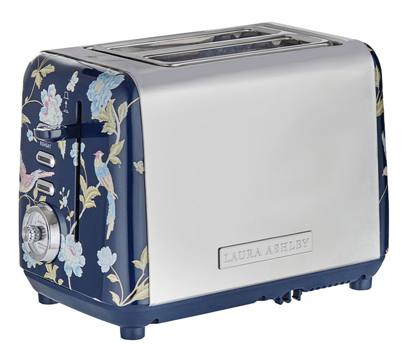Laura Ashley 2-Slice Wide Slot Toaster with Warming Rack — View 4