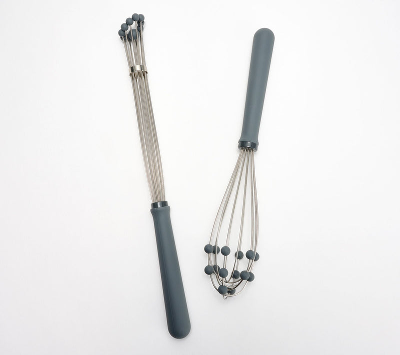 KOCHBLUME S/2 Silicone Balloon and Ball Whisk Set — View 10