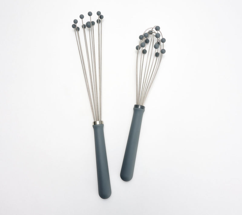 KOCHBLUME S/2 Silicone Balloon and Ball Whisk Set — View 5