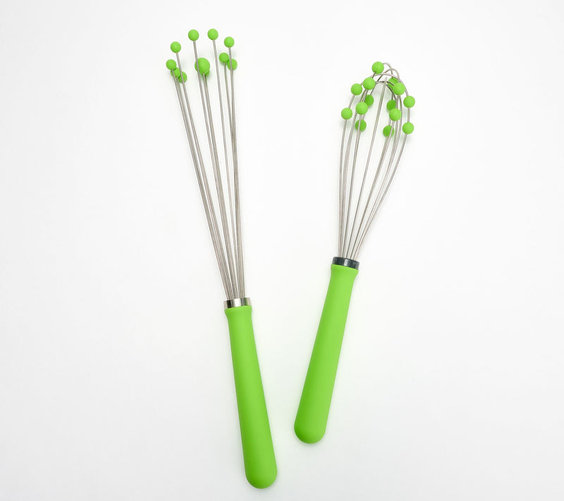 KOCHBLUME S/2 Silicone Balloon and Ball Whisk Set — View 7