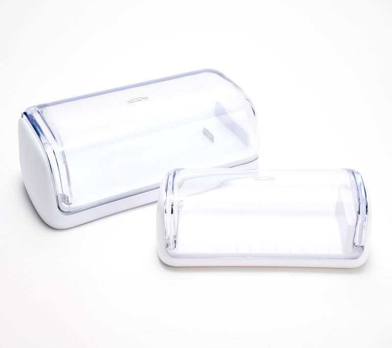 Chef'n Set of 2 Slice & Store Butter & Cheese Dishes — View 10