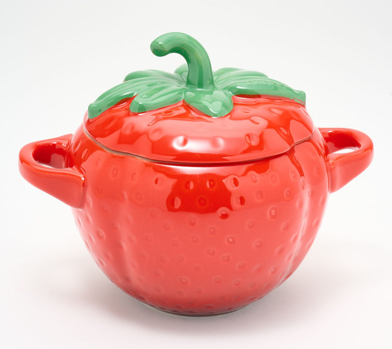 Le Creuset 16-oz Stoneware Mini Fruit Cocotte — View 7