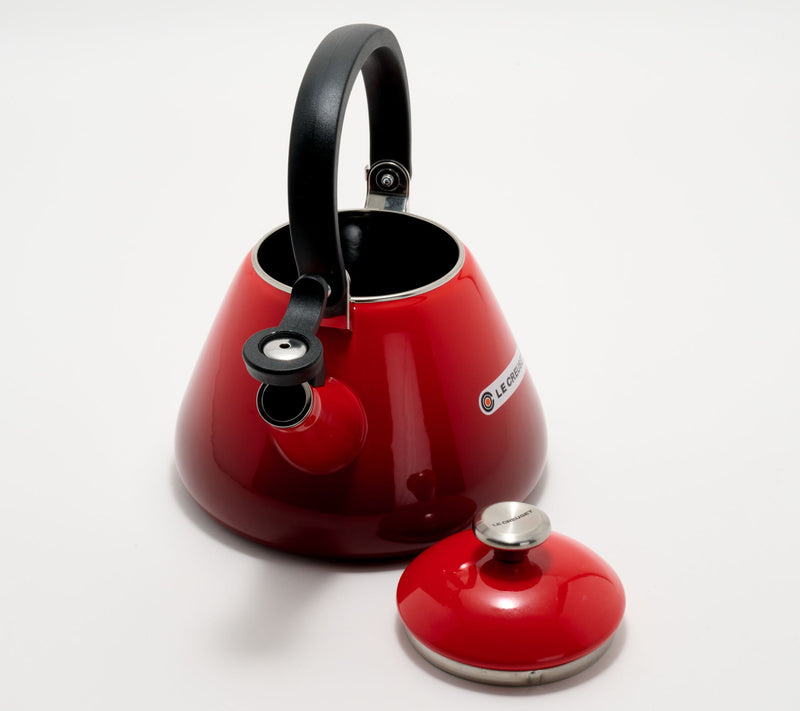 Le Creuset 1.7-qt Enamel-on-Steel Kone Kettle w/ Stainless Knob — View 11