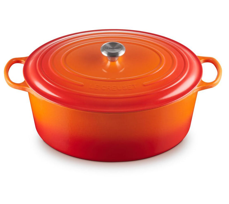 Le Ceuset 15.5 qt. Signature Oval Dutch Oven — View 9