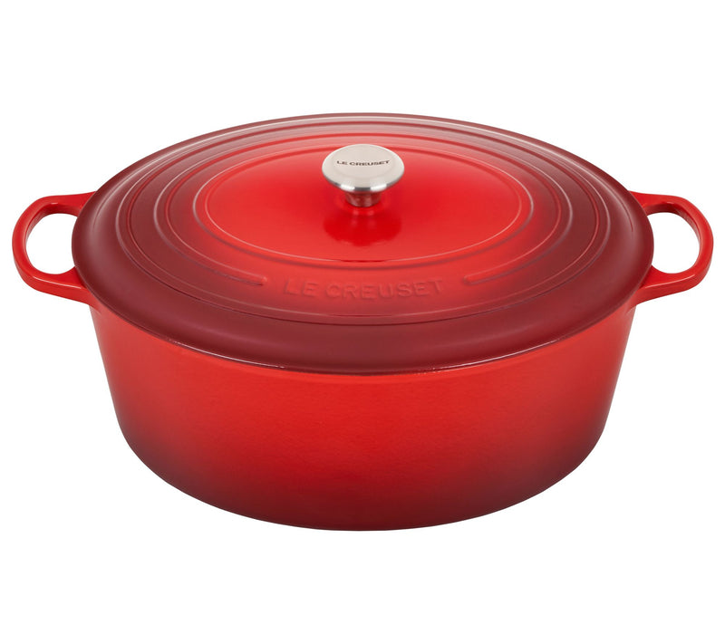 Le Ceuset 15.5 qt. Signature Oval Dutch Oven — View 7