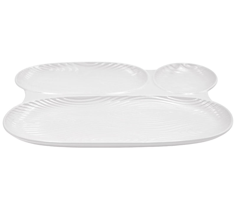 Temp-tations Woodland 3-Section Snack Tray — View 9