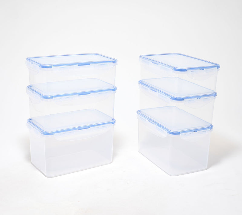 LocknLock 6-Piece Rectangle Storage Set — View 11