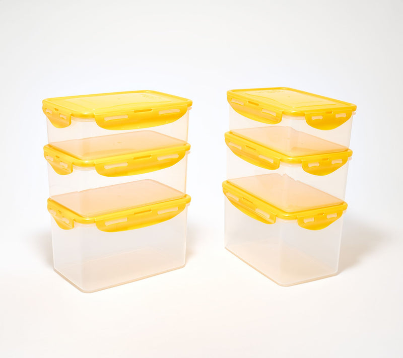 LocknLock 6-Piece Rectangle Storage Set — View 13