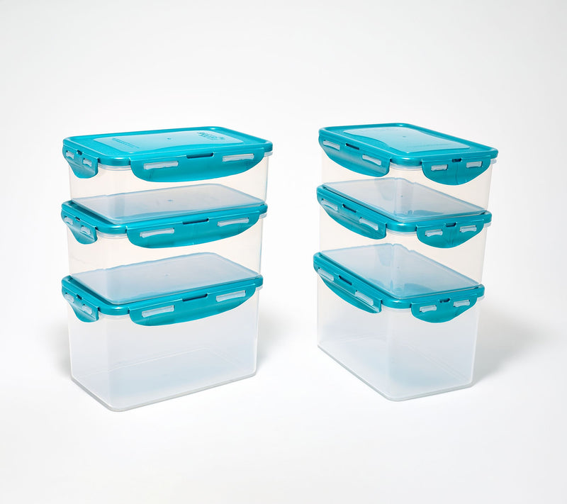 LocknLock 6-Piece Rectangle Storage Set — View 15