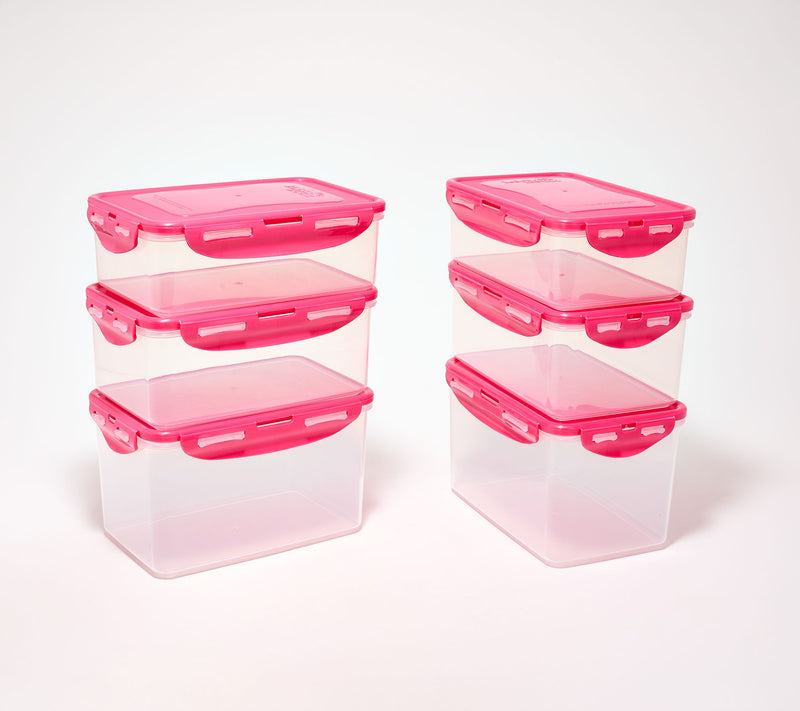 LocknLock 6-Piece Rectangle Storage Set — View 18