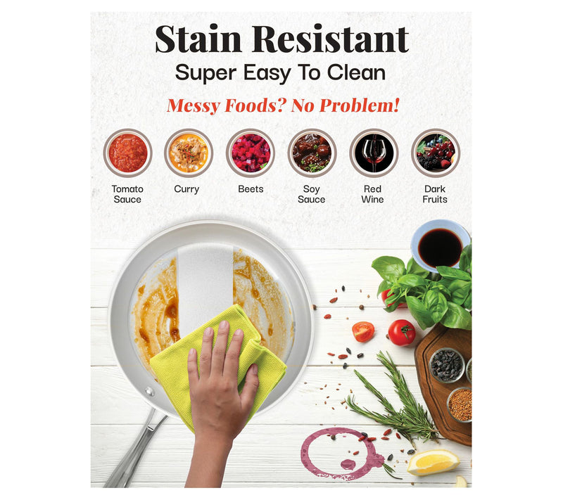 Gotham Steel 10'' Ultra Nonstick Ceramic Fry Pan — View 7