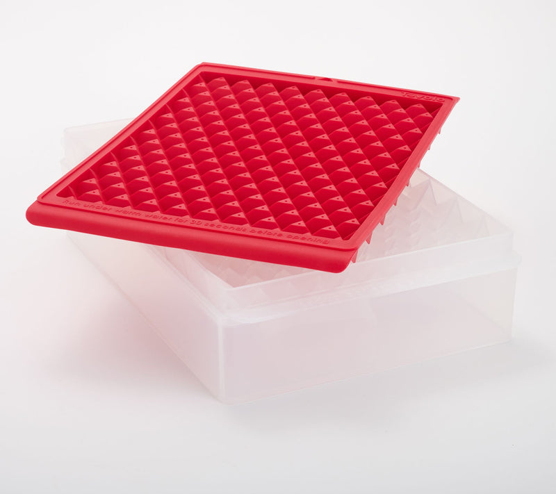 Tovolo Mini Silicone Ice Cube Tray w/ Storage Bins & Ice Cups — View 3