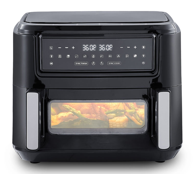 Elite Cuisine 10.5L Digital Dual Chamber Air Fryer Oven — Main view