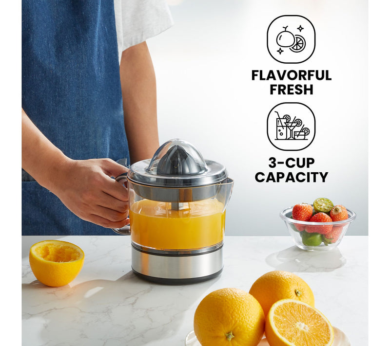 Elite Cuisine 3-Cup Electric Citrus Juicer — View 2
