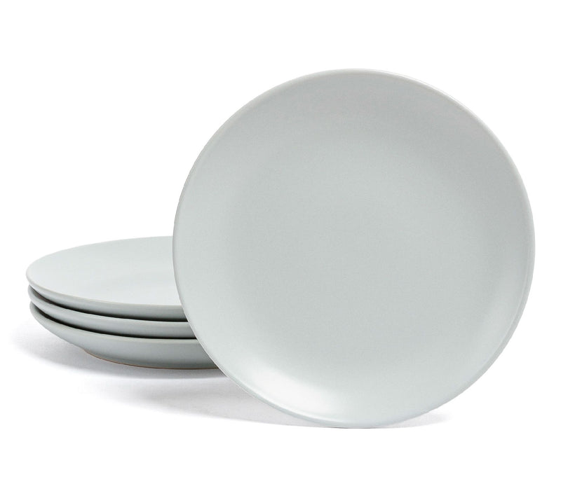 over&back Coupe 6.3" Semi-Matte Stoneware App Plates, Set of 4 — View 5