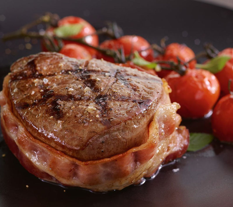 Kansas City Steak (6) 8-oz Bacon-Wrapped Filetignon — Main view