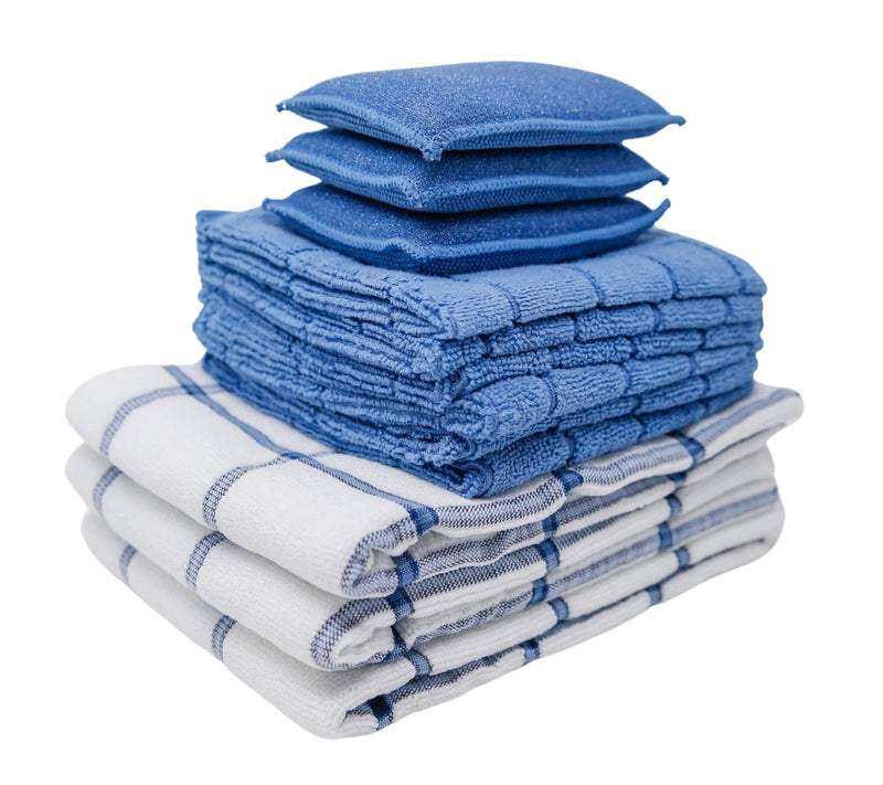 Don Aslett's 12 Piece Microfiber Kitchen Cleanup Set — Main view