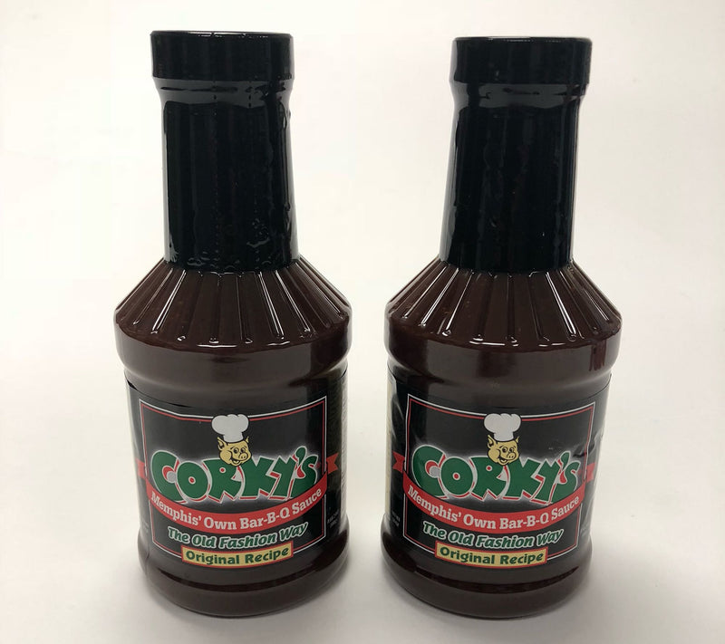 Corky's BBQ (2) Bottles of Original BBQ Sauce — Main view