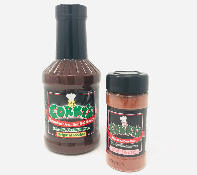 Corky's Original BBQ Sauce and Seasoning Set — Main view