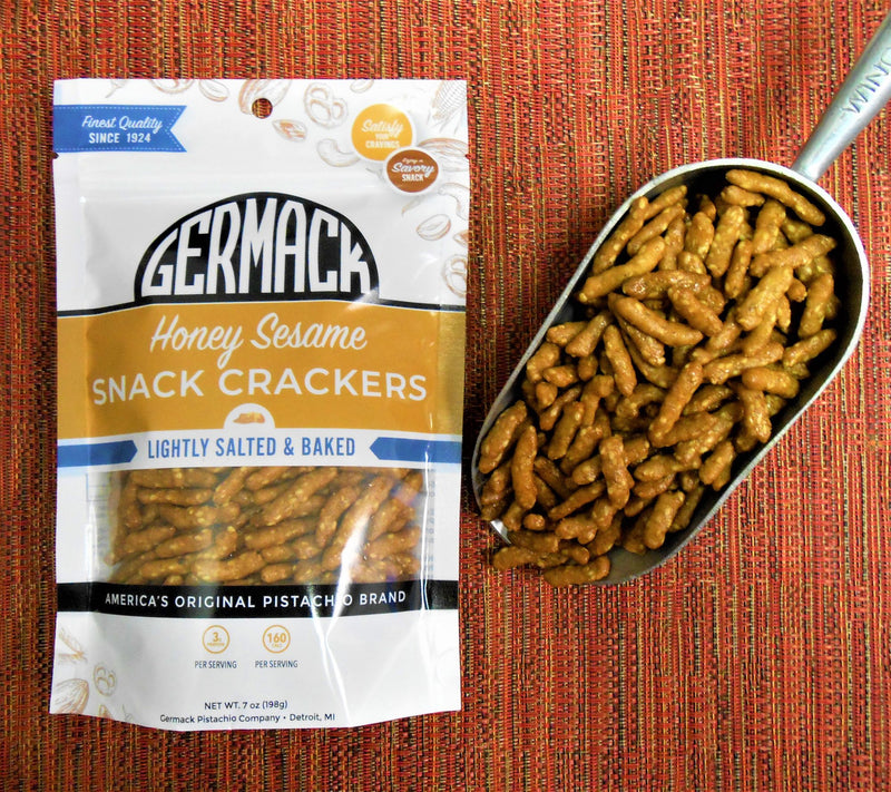 Germack (8) 7-oz Honey Sesame Snack Crackers — Main view