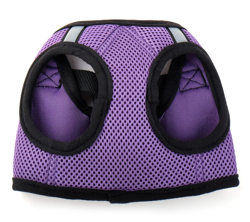 The Worthy Dog Purple Mesh Sidekick Harness — View 4