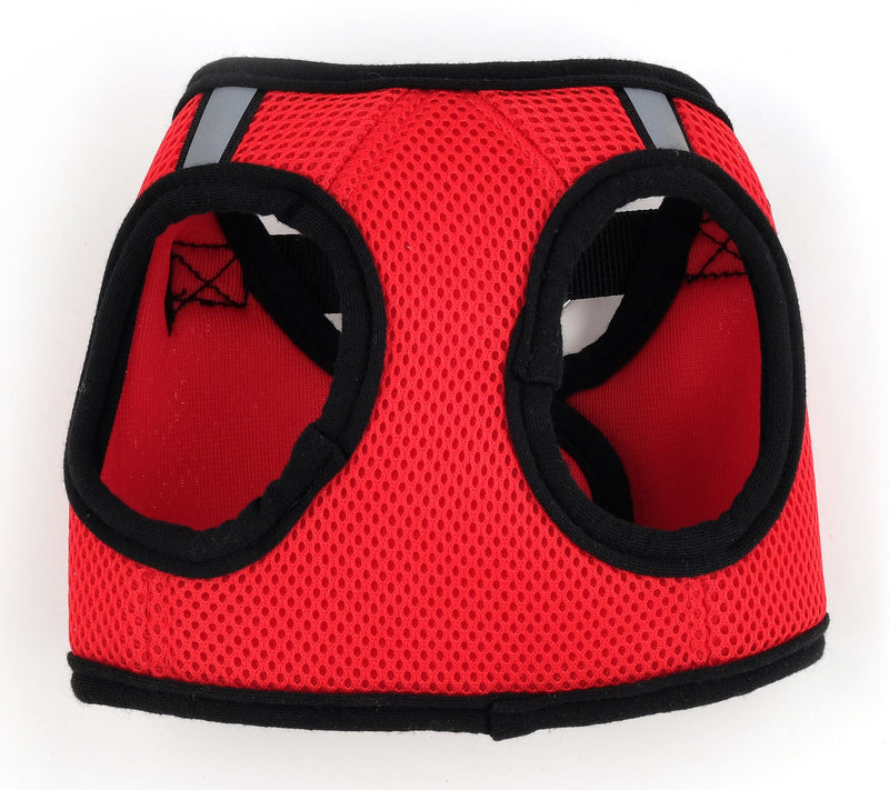 The Worthy Dog Red Mesh Sidekick Harness — View 5