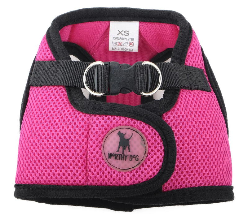 The Worthy Dog Pink Mesh Sidekick Harness — View 3