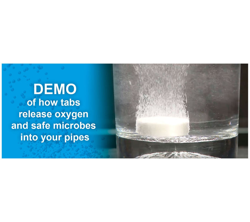Drain & Pipe Oxy-Tabs Buildup Remover & Drain Cleaner Tablets — View 3