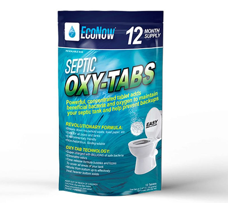 EcoNow 12 Septic Oxy-Tabs Professional Septic Tank Treatment — Main view