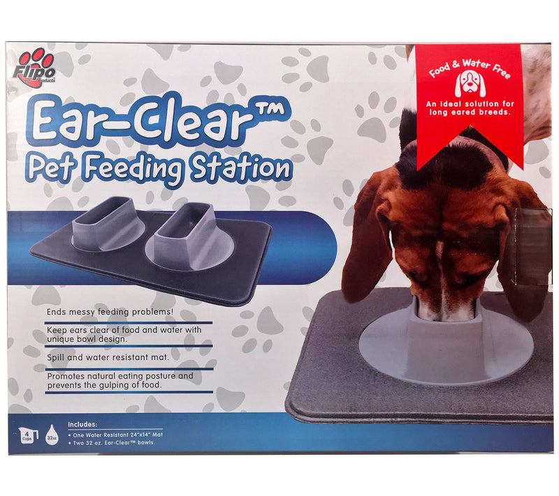 Ear-Clear Pet Feeding Station — View 2