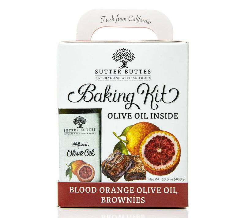 Sutter Buttes (2) Blood Orange Olive Oil Brownie Baking Kit — Main view