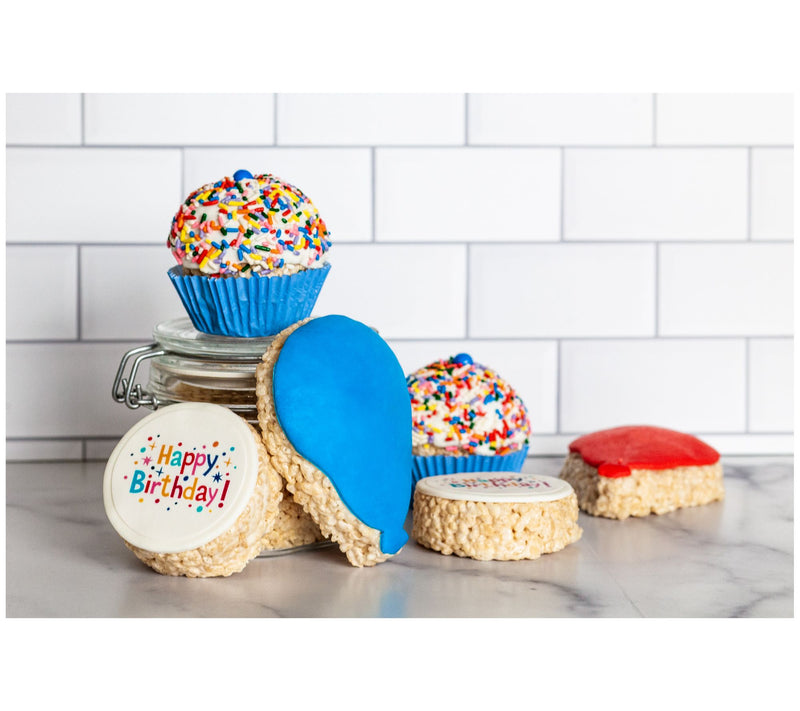 Creative Crispies 6-Piece Assorted Birthday Treats — View 2