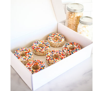 Creative Crispies 6-Piece Rainbow Sprinkles Donut