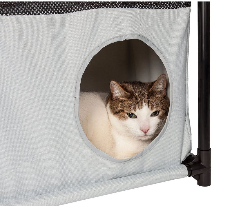 Pet Life Kitty Square Obstacle Play Travel Pe t Cat House — View 12