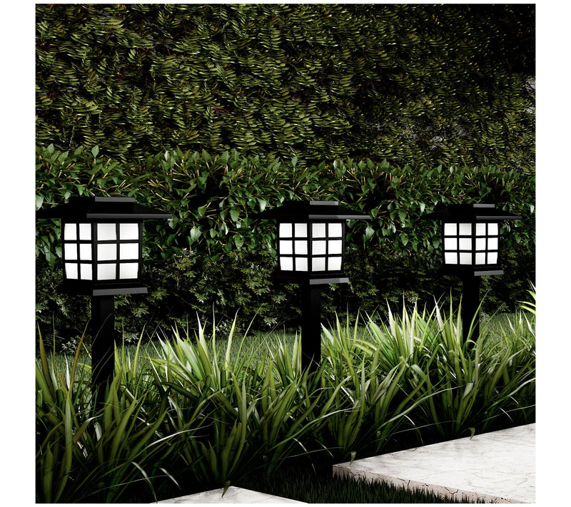Hastings Home Solar Pathway Coach Lights - Setf 6 — View 2