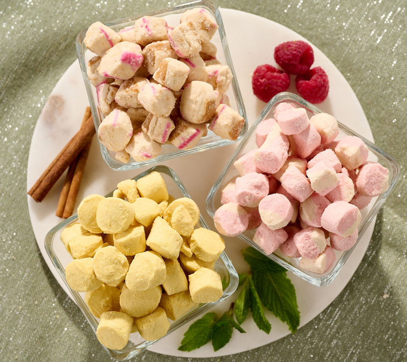 Buttermints (3) 4oz Bags Handcrafted Soft Mints Variety Pack — Main view