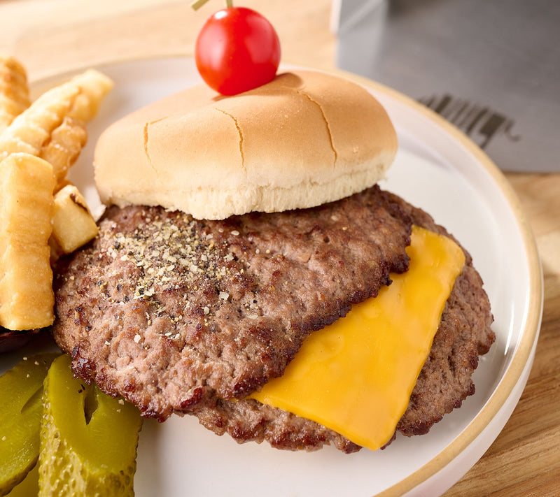 Rastelli's (15) 3-oz Black Angus Smash Burgers w/ Burger Press — Main view