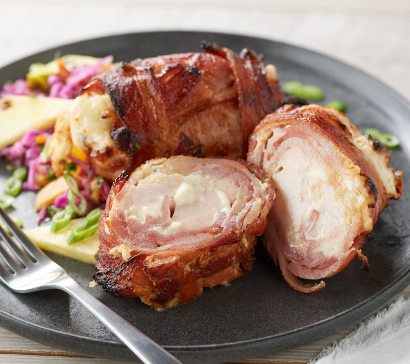 Family Farms (6) 14-oz Bacon Wrapped Stuffed Chicken — View 5