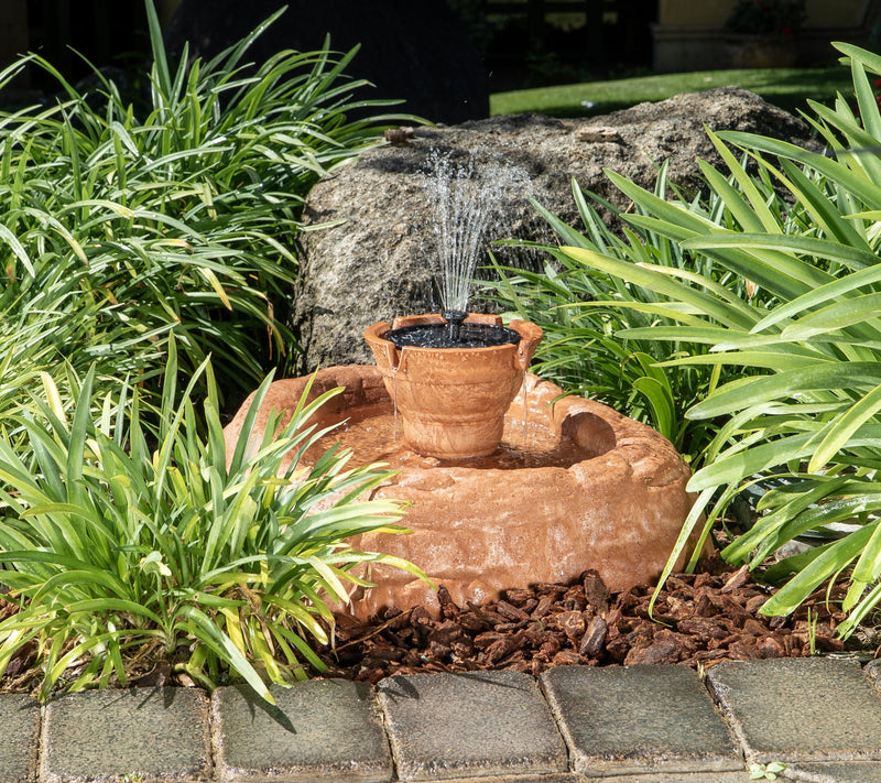 Bernini Roccia Cordless Shallow Pond Fountain — View 10