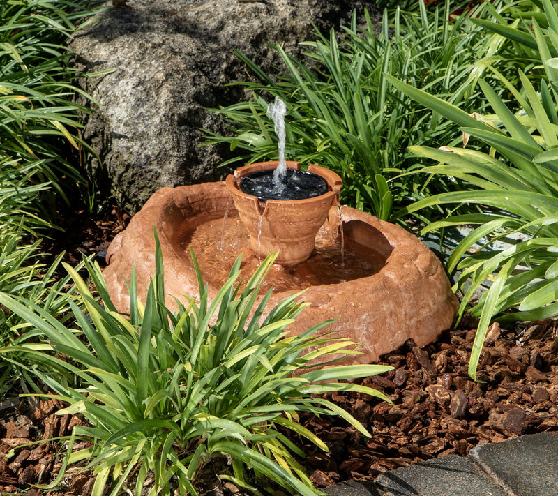 Bernini Roccia Cordless Shallow Pond Fountain — View 11