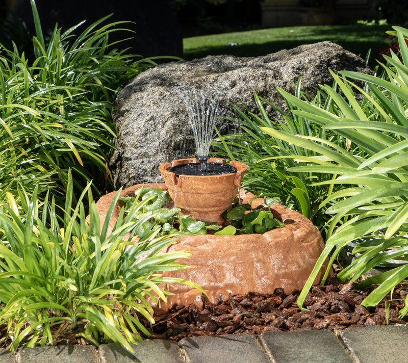 Bernini Roccia Cordless Shallow Pond Fountain — Main view