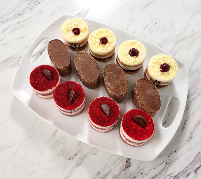 David's Cookies (12) Elegant Individual Layered Desserts — View 2