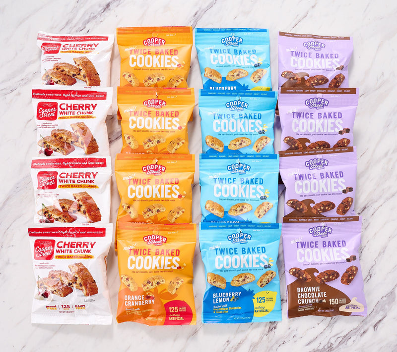 Cooper Street (16) Single Serve Bags Twice Baked Cookies — View 2